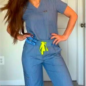 Figs Heather denim Joggers